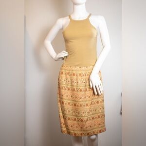 Talbots Women’s 100% Silk Floral Pencil Skirt Size 14